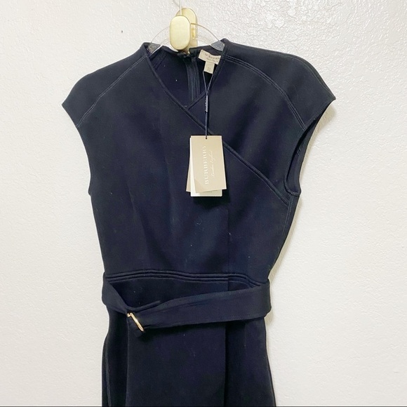 NEW WITH TAGS AUTHENTIC BURBERRY Dulsie D-ring Bonded Jersey Dress size 4 - Picture 8 of 16
